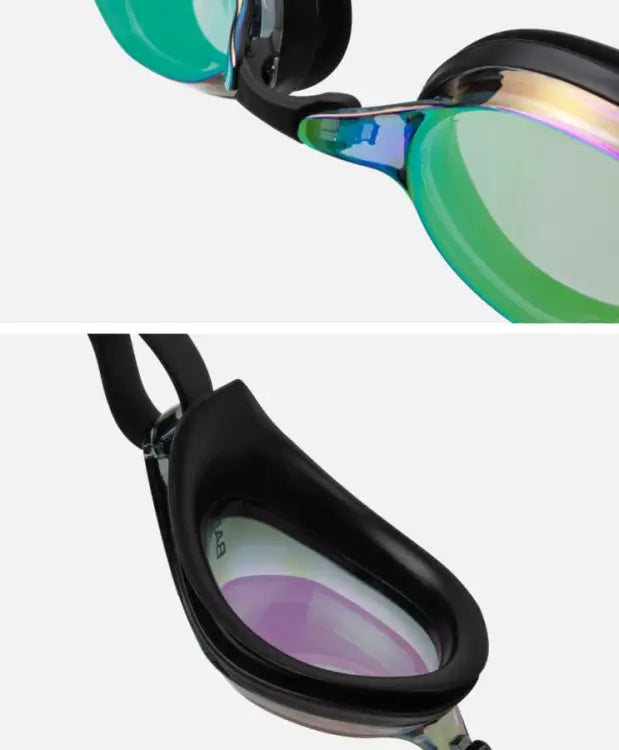 Barrel Wide Mirror Swim Goggles-gold/black - Image 4