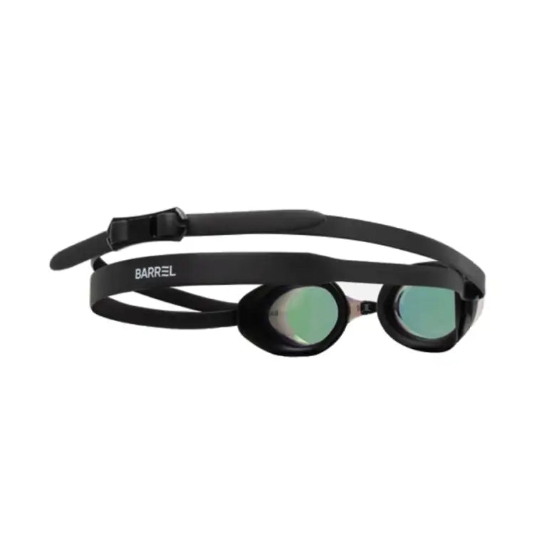 Barrel Wide Mirror Swim Goggles-gold/black - Image 2
