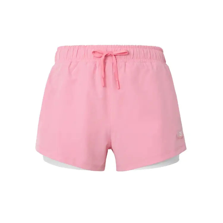 Barrel Women Essential 3 Leggings Shorts-pink