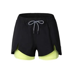 Barrel Women Essential Beach Leggings Shorts-black