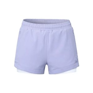 Barrel Women Essential Half Leggings Shorts-lavender