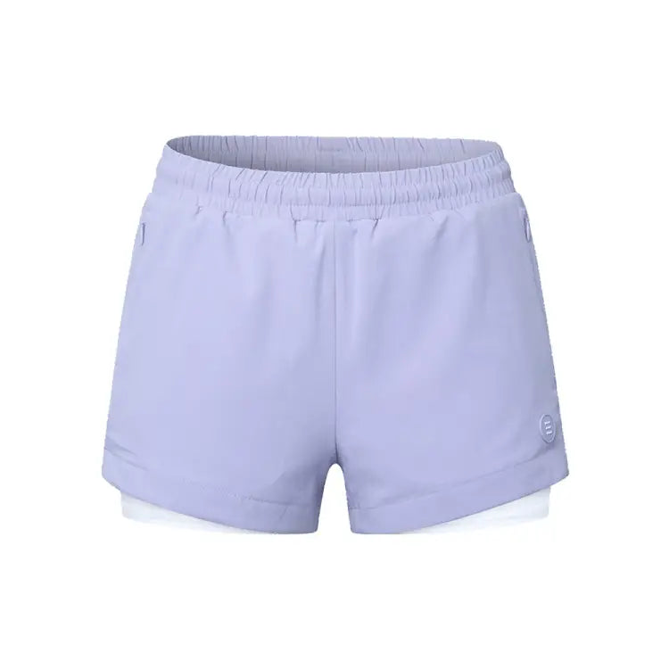 Barrel Women Essential Half Leggings Shorts-lavender