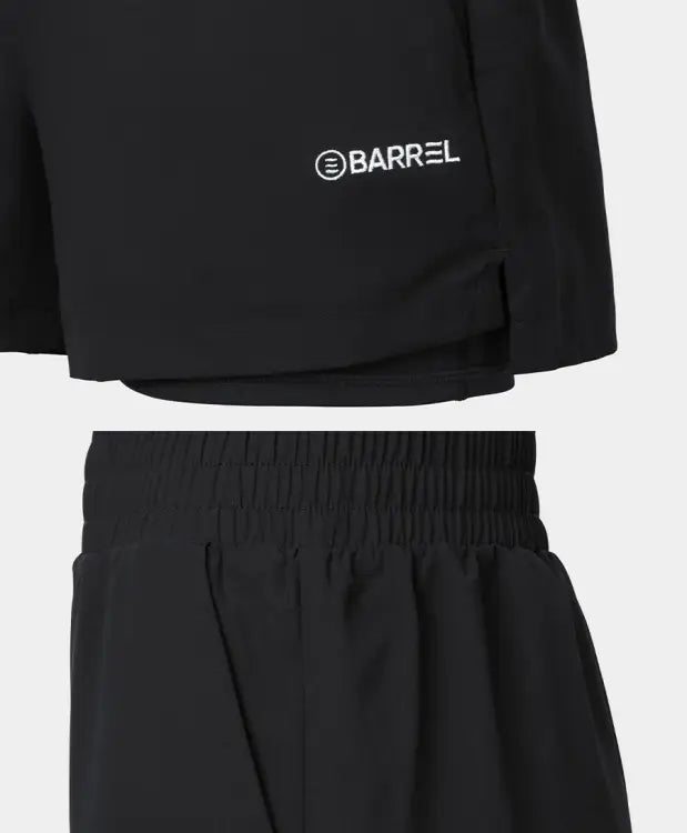Barrel Women Essential Hw Leggings Shorts-black - Image 4