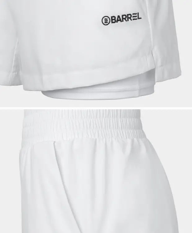 Barrel Women Essential Hw Leggings Shorts-white - Image 4