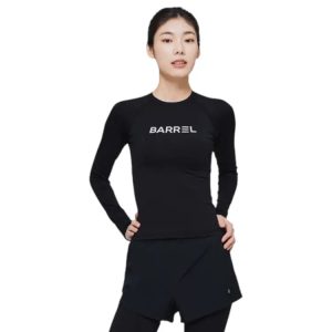 Barrel Women Essential Rashguard-BLACK