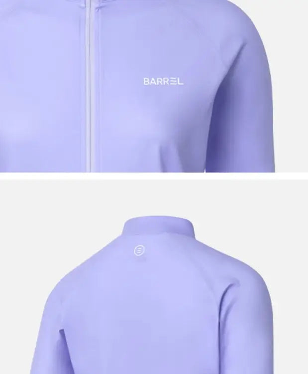 Barrel Women Essential Relax Zipup Rashguard-purple - Image 6