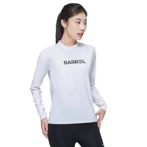 Barrel Women Essential Relaxfit Rashguard-white