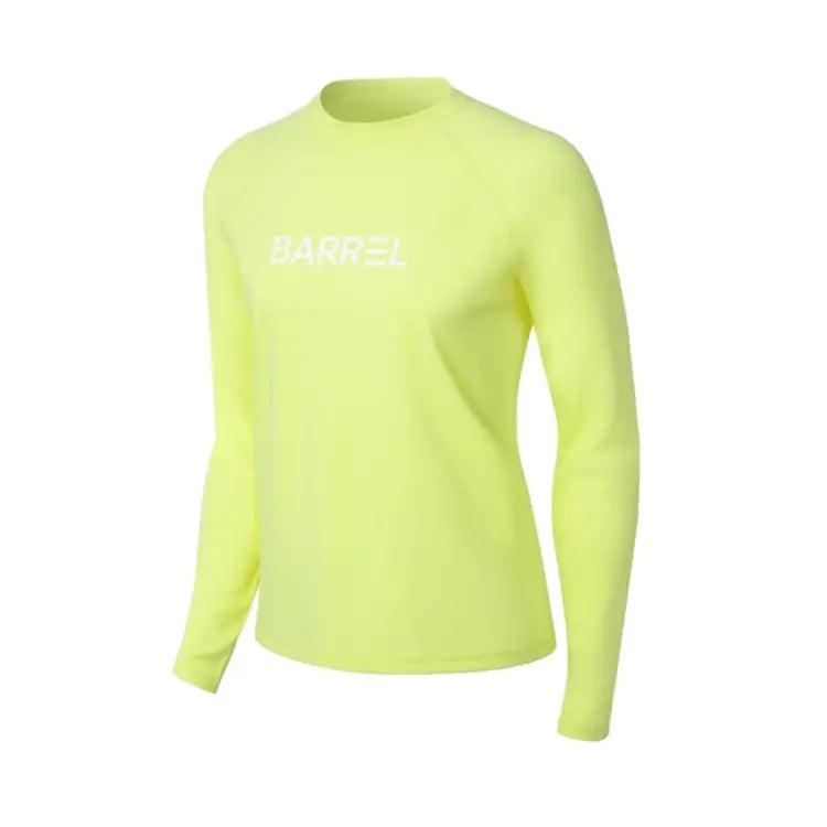Barrel Women Essential Relaxfit Rashguard-yellow - Image 2