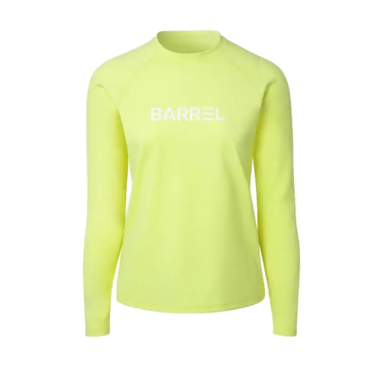 Barrel Women Essential Relaxfit Rashguard-yellow