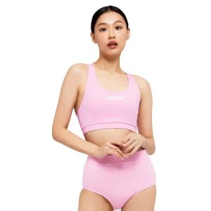 Barrel Women Essential Stitch Bra Top-coral