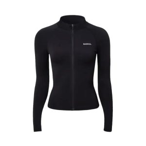 Barrel Women Essential Zip-up Rashguard-black