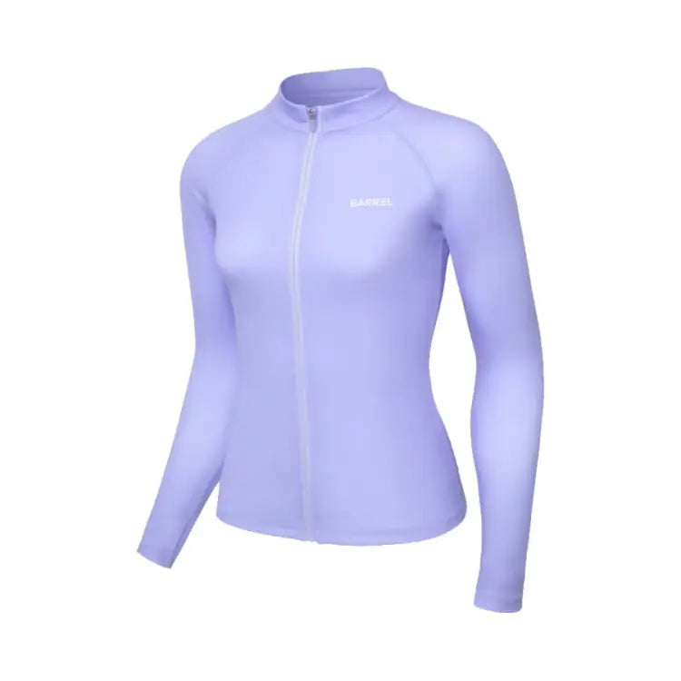 Barrel Women Essential Zip-up Rashguard-purple - Image 3