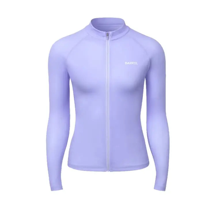 Barrel Women Essential Zip-up Rashguard-purple - Image 2
