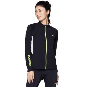 Barrel Women Motion Zip-up Rashguard-black