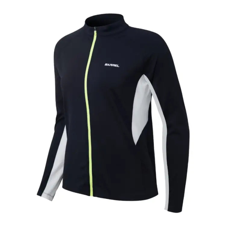 Barrel Women Motion Zip-up Rashguard-black - Image 3