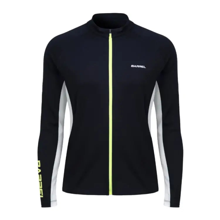 Barrel Women Motion Zip-up Rashguard-black - Image 2