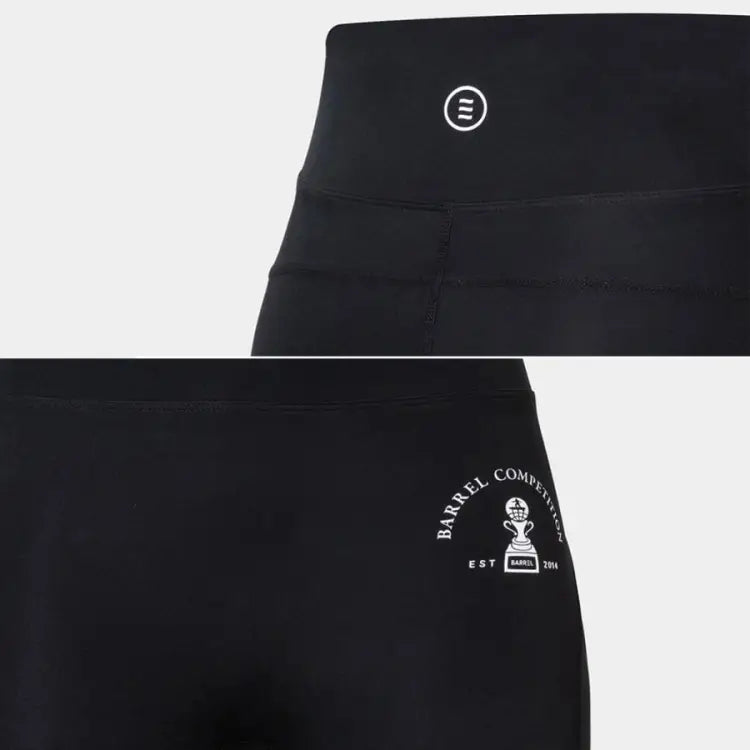Barrel Women Nautical Half Water Leggings-black - Image 4