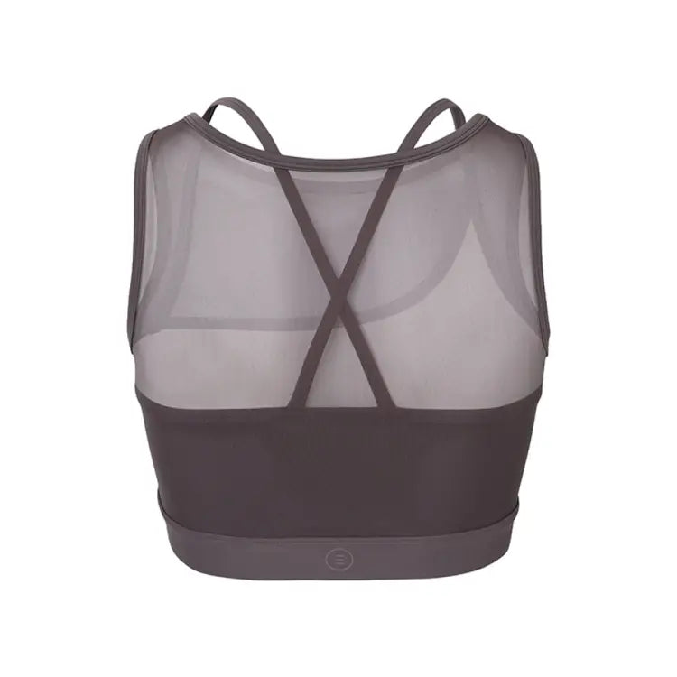 Barrel Women Premium Powernet Bra Top-mocha - Image 3