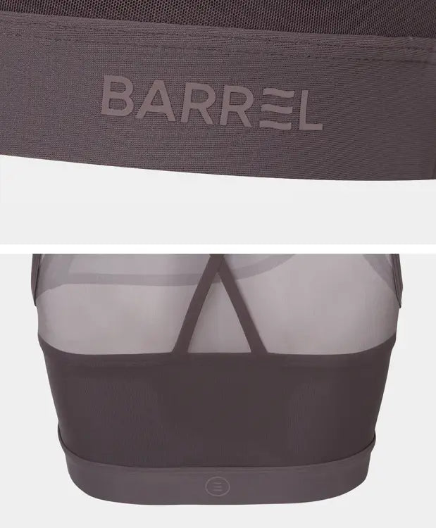 Barrel Women Premium Powernet Bra Top-mocha - Image 5