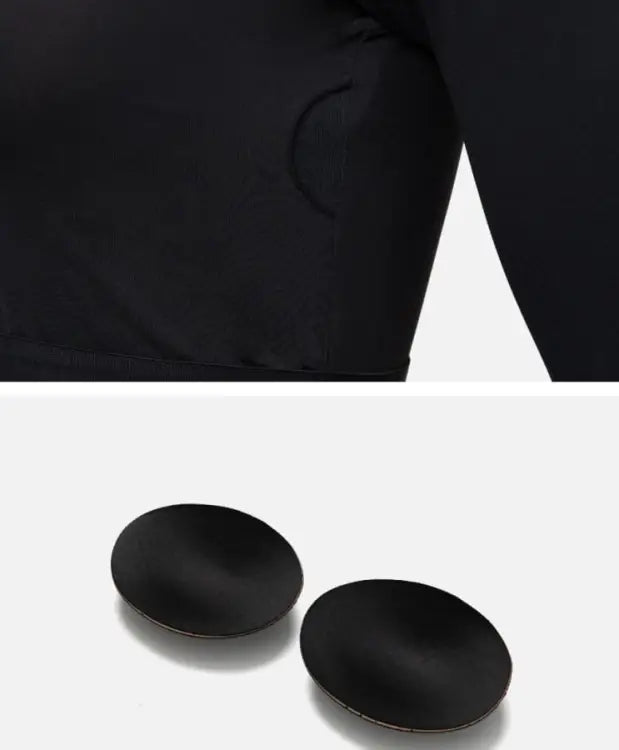 Barrel Women Resort Half Zip Crop Rashguard-black - Image 7