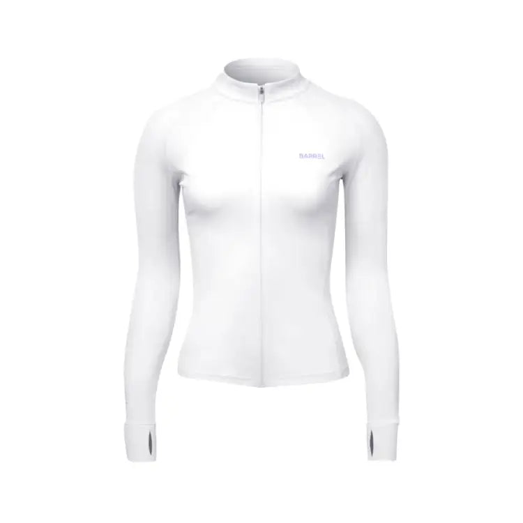 Barrel Women Resort Zip-up Rashguard-white - Image 2