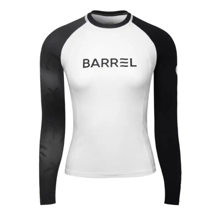 Barrel Women Sunset Palm Tree Odd Rashguard-black - Image 2