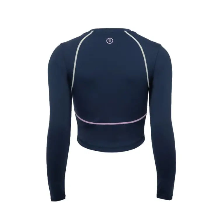 Barrel Women Vibe Crop Rashguard-midnight Blue - Image 3