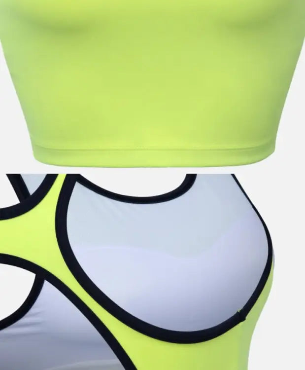 Barrel Women Vibe Half Bra Top-green - Image 5