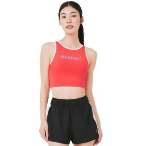 Barrel Women Vibe Half Bra Top-red