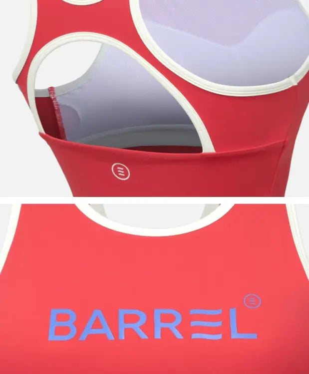 Barrel Women Vibe Half Bra Top-red - Image 5