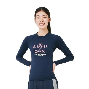 Barrel Women Vibe Swell Rashguard-blue