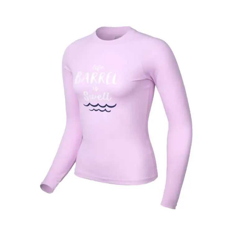Barrel Women Vibe Swell Rashguard-pink - Image 3