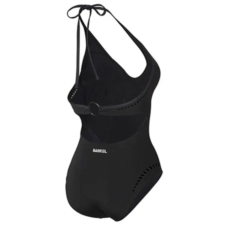 Barrel Womens 0.5mm Neoprene Halter Onepiece-black - Image 3