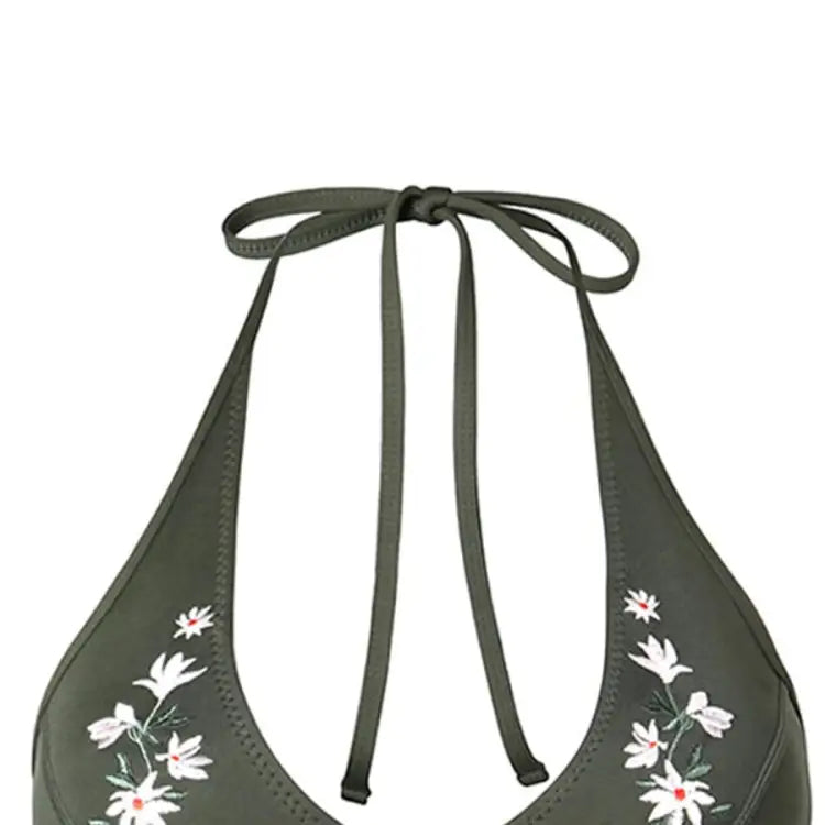 Barrel Womens 0.5mm Neoprene Halter Onepiece-ivy - Image 5