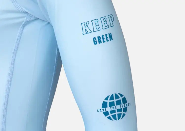 Barrel Womens Essential Rashguard-ICE BLUE - Image 8