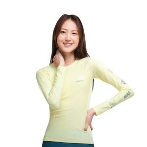 Barrel Womens Essential Rashguard-YELLOW