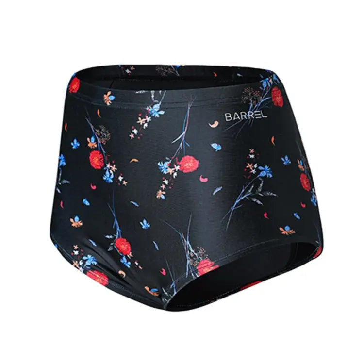 Barrel Womens High Waist Bikini Pantie-night Flower - Image 2