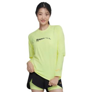 Barrel Womens Move RelaxFit Rashguard-YELLOW