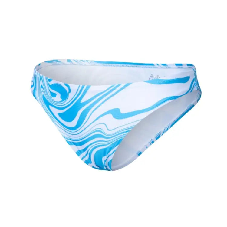 Barrel Womens Ocean Marble Bikini Bottom-BLUE - Image 2