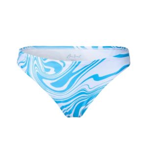 Barrel Womens Ocean Marble Bikini Bottom-BLUE