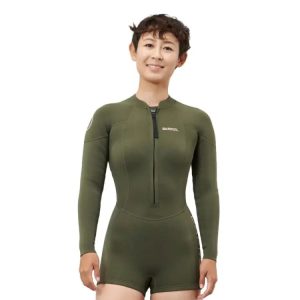 Barrel Womens Standard 2mm Springsuit-olive