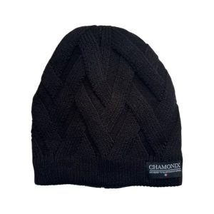 Chamonix Cross Beanie-BLACK