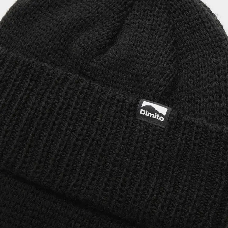 Dimito 24 Ear Flap Beanie-BLACK - Image 3