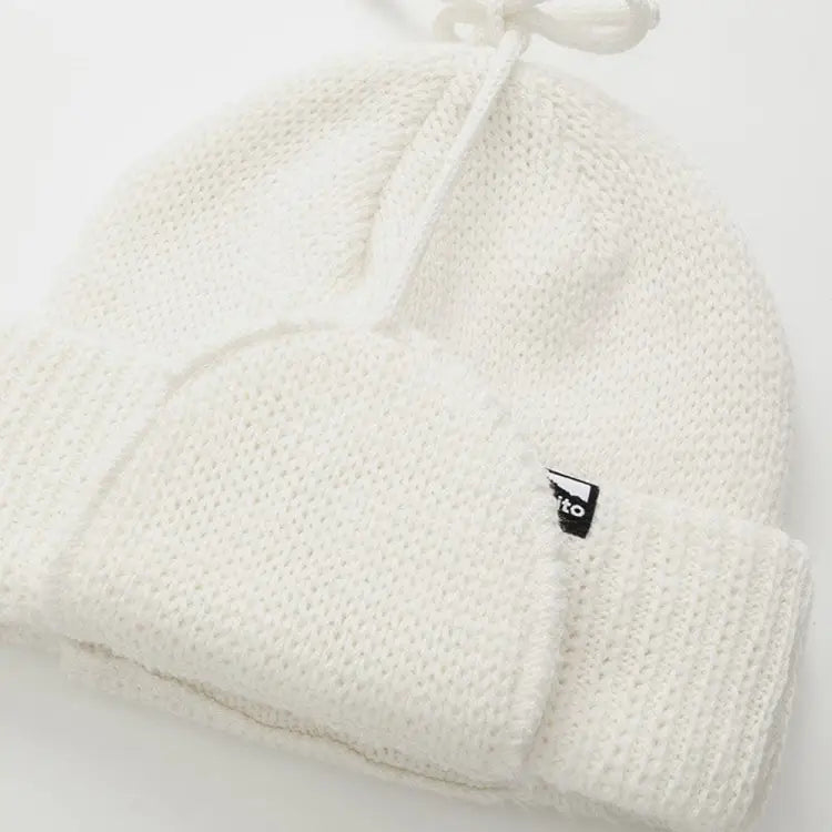 Dimito 24 Ear Flap Beanie-WHITE - Image 3