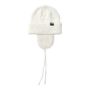 Dimito 24 Ear Flap Beanie-WHITE