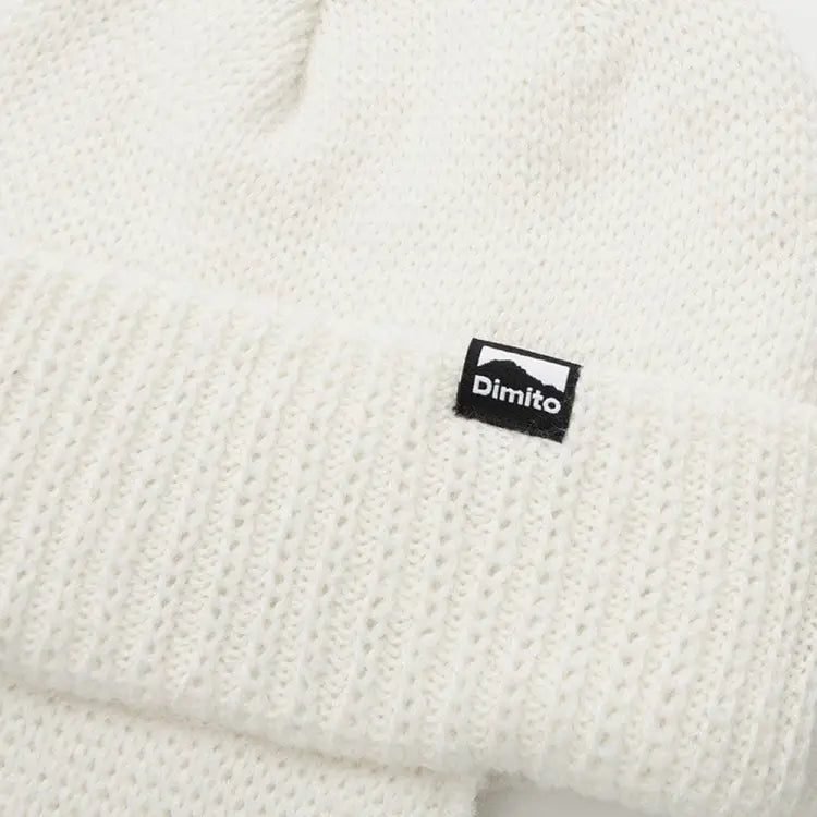 Dimito 24 Ear Flap Beanie-WHITE - Image 4