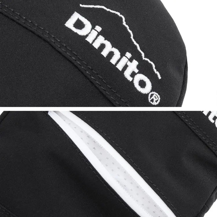 Dimito Block Zip Mitten Glove-BLACK - Image 3