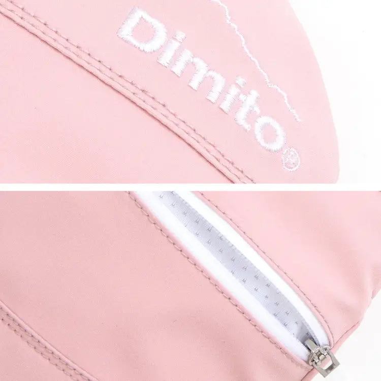 Dimito Block Zip Mitten Glove-ORCHID PINK - Image 3