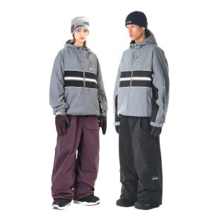 Dimito Line Wind Snow Jacket-REFLECTIVE [Korean Brand]
