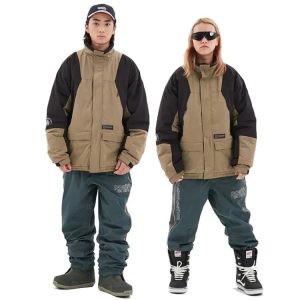 Dimito Mountian Padded Snow Jacket-khaki